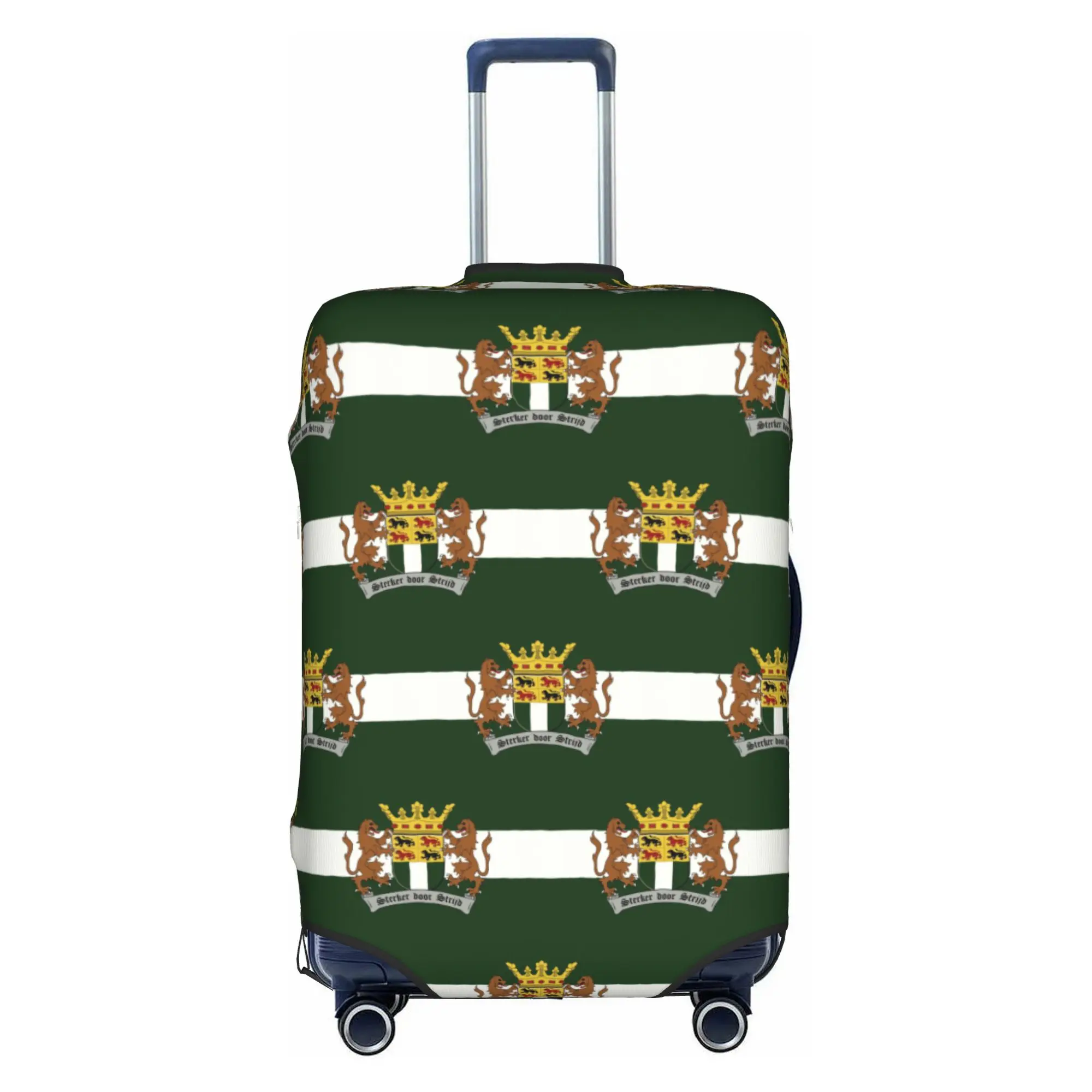 Wapen Van Rotterdam Luggage Cover Fashion Rotterdam Coat Of Arms Holland Flag Suitcase Protector Covers Suit For 18-32 inch