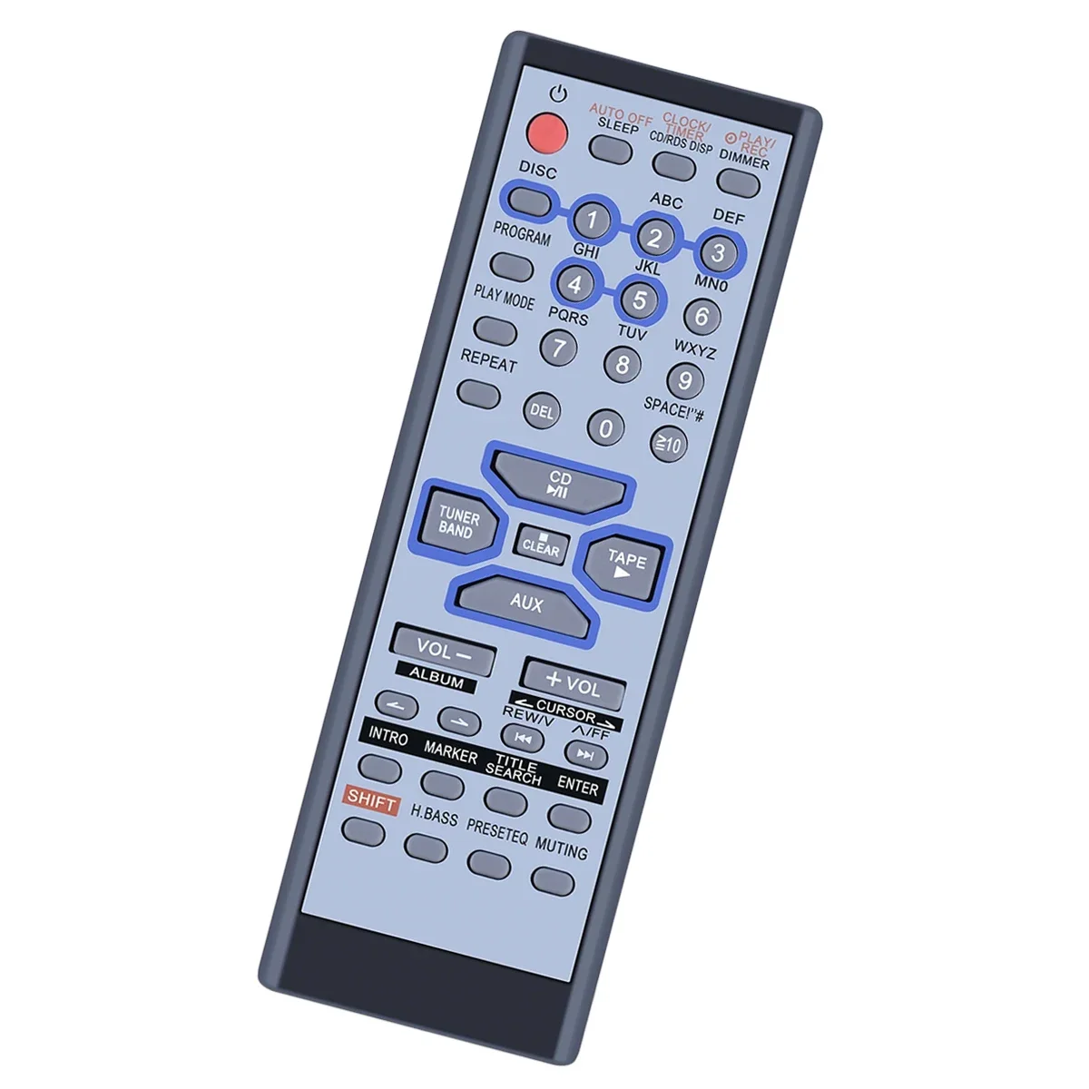 New Remote Control Fit For Panasonic SA-AK500 SC-AK500 SC-AK128 SC-AK14 SC-AK18 SC-AK22K SC-AK25 SC-AK300K CD Stereo