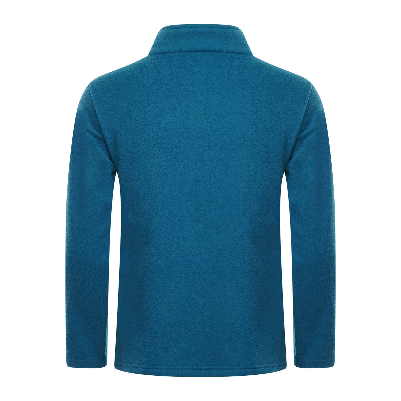 男性用暖かいフリーススウェットシャツジップアップスタンドカラー長袖ソリッドカラープルオーバートップアウトドアキャンプハイキングスポーツ服用