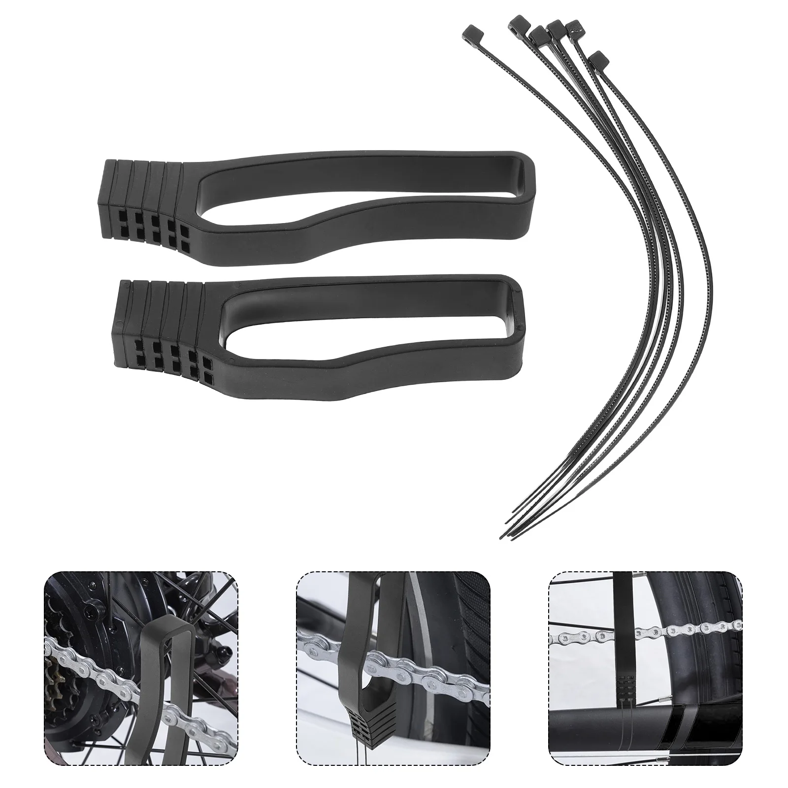 

Guard Mountain Bike Bicycle Chain Protector Durable Waterproof Outdoor Bike Chains Cover Frame Protection Guard Accessories