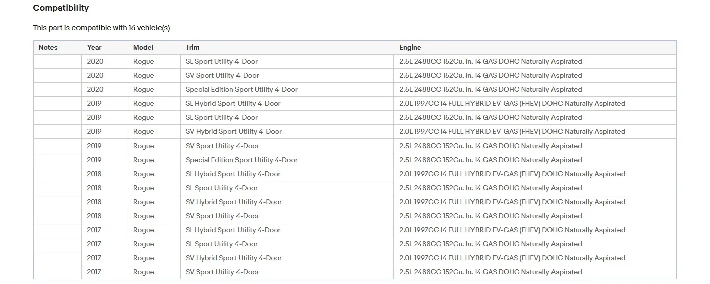 محرك مشغل الهواء مصبغة المصراع OEM: A24041153212 متوافق مع 2017 2018 2019 2020 نيسان روج #3