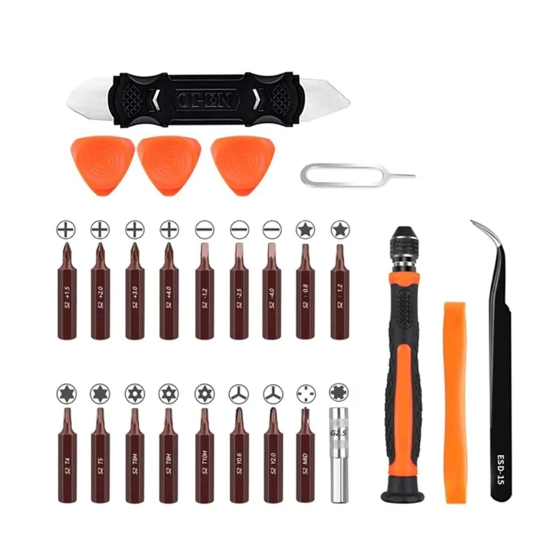 

Muititool 27 In 1 Screwdriver Set Screw Driver Bits PC Phone