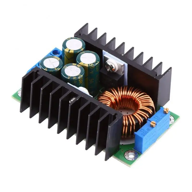 Dc-dc Converter Input Voltage 7-32v Improve Work Stability High Power High-precision Reduce Heat Constant Voltage 10a Adjustable