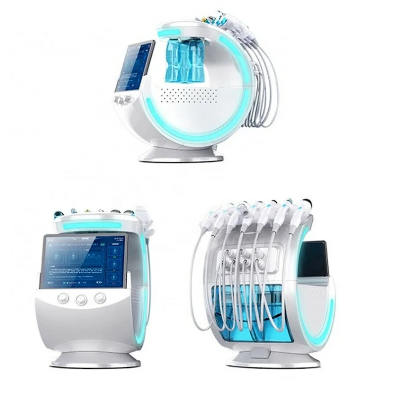 7 in1 H2O2 Hydro Dermabrasion Lifting Spa Facial Rejuvenation Microdermabrasion Machine Water Multipolar Beauty Machine