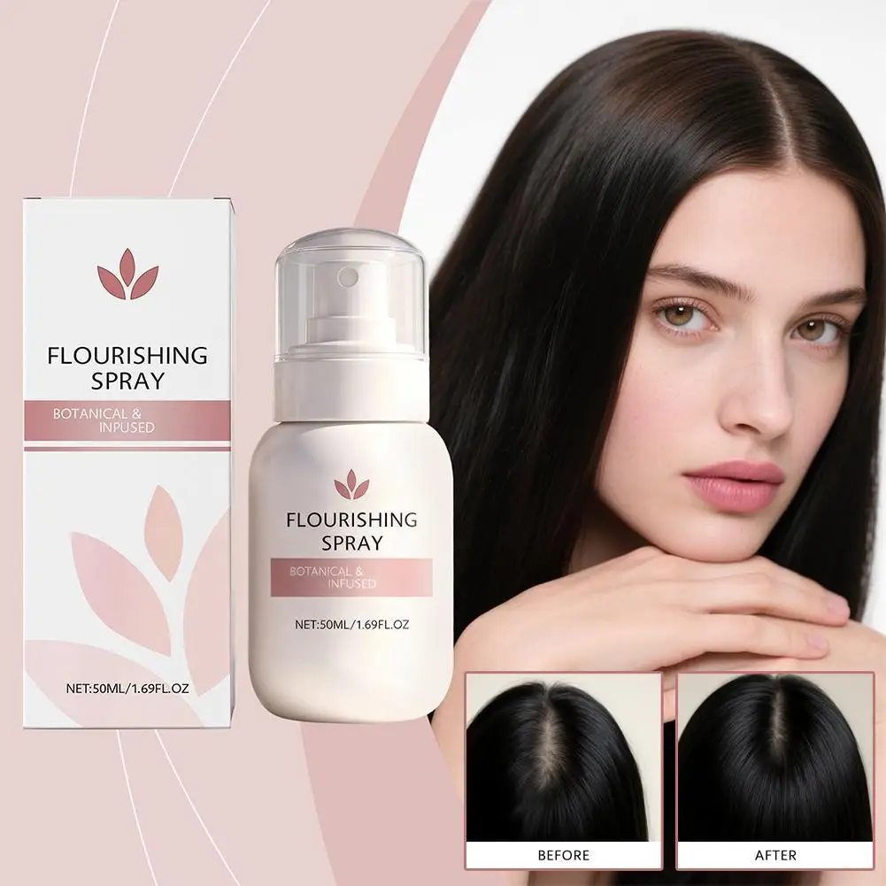 

Anti-hair Loss Spray Promote Scalp Health Non-irritating Deeply Nourish Hair Follicles Plant Essences Prevent Hair Breakage