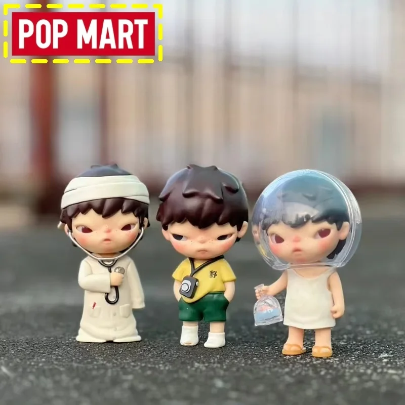 

Genuine Pop Mart Hirono City Of Mercy Series Blind Box Dark Cute Anime Collectible Figure Desktop Ornament Gifts