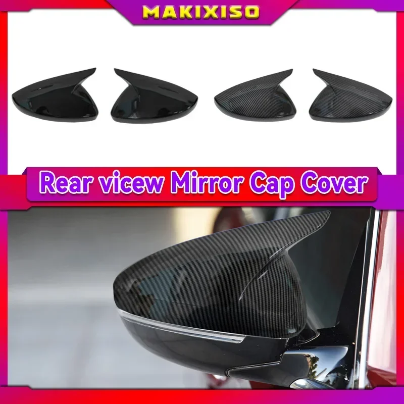 Rearview Mirror Cover Car Accessories Side Wing Mirror Cover Caps For Peugeot 208 2020-2023 Peugeot 308 2014-2020 508 2008 Style