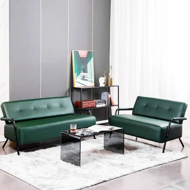 

Luxury Nordic Modern Sofa Soft Waterproof Vintage Fancy Living Room Sofas Puffs Leather Lounge Divani Da Soggiorno Furniture