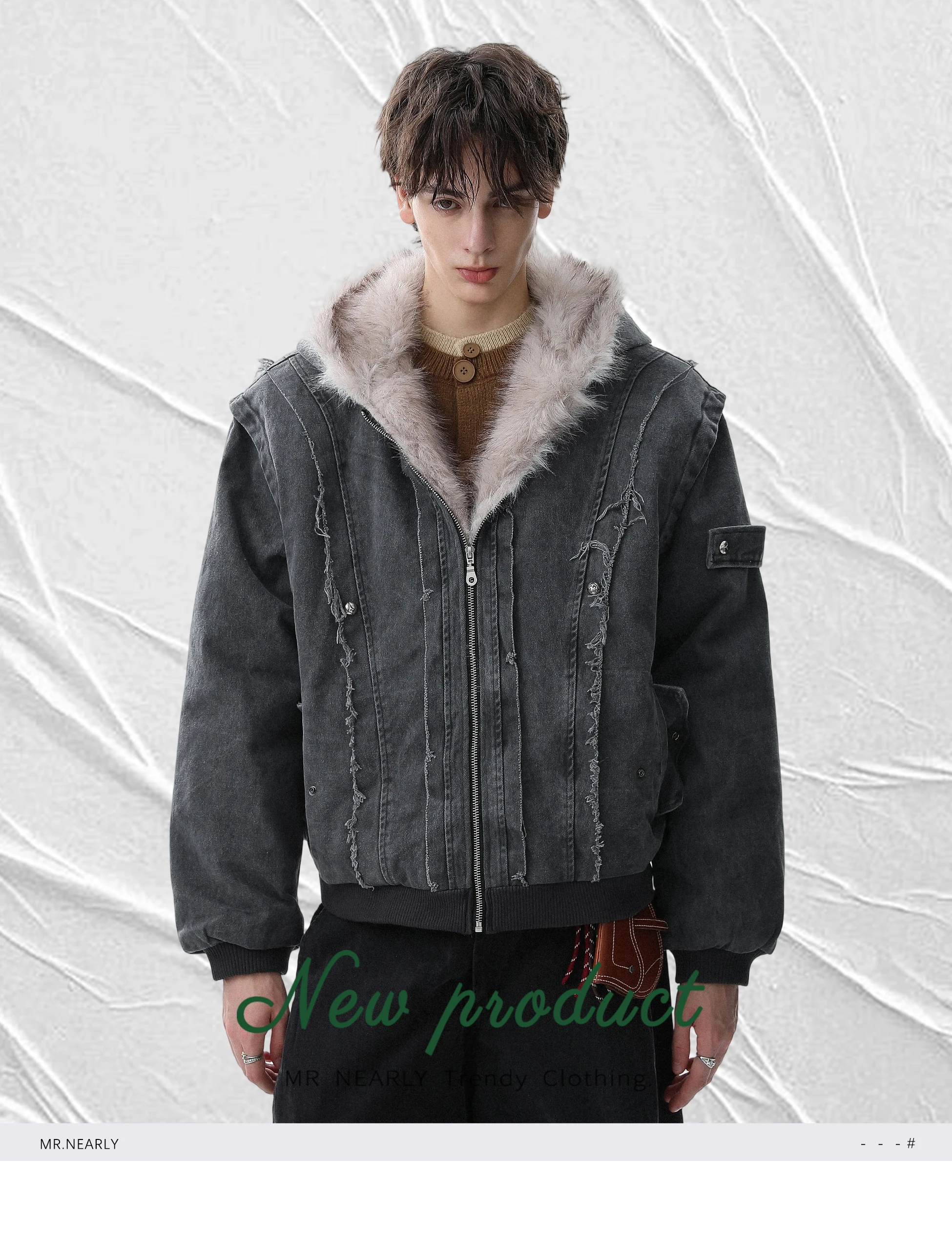 Men Women 2025 Winter New Loose Comfort Solid Color Trend Jackets American Style Retro Splicing Contrast Color Chic Parkas Coats