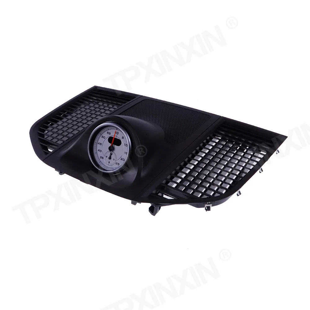 Car Stopwatch Meter Clock for Porsche Macan 2014-2020 Interior Dashboard Compass Time Electronic Accessional