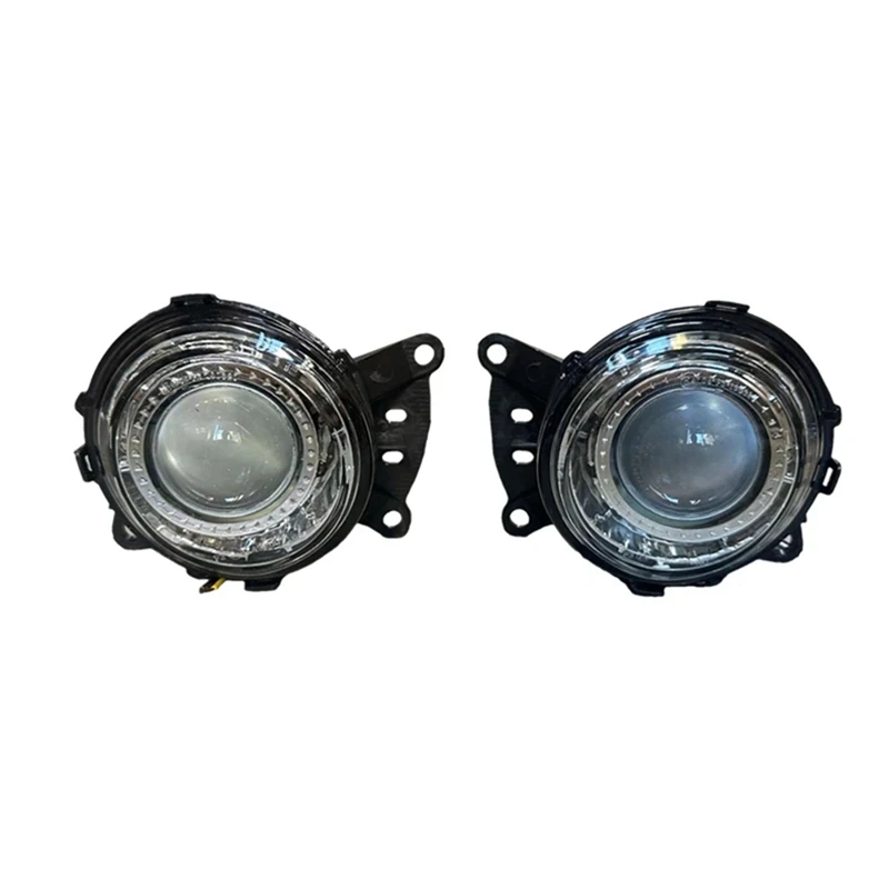 1Pair Truck Front LED Fog Lamp Daytime Running White Lights For Benz Actros MP4 2011-2019 Emark E4 9438200156 9438200056