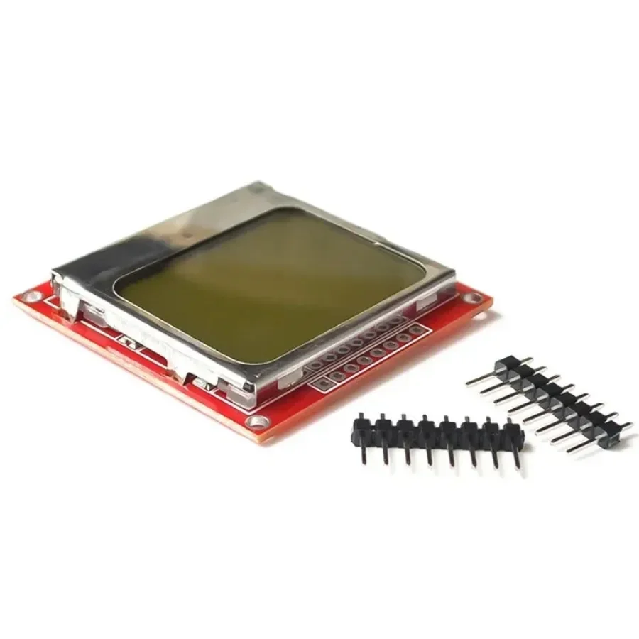 1pc LCD TFT Display Module 84*48mm Monitor White Backlight Adapter PCB For Nokia 5110 Screen Dot Matrix Digital For Arduino