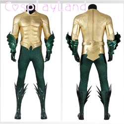 Man Cosplay Costume Lost Kingdom Cos Clothing Arthur Golden Tight Battle Suit Carnival Halloween Party Comic Con Gift Outfit