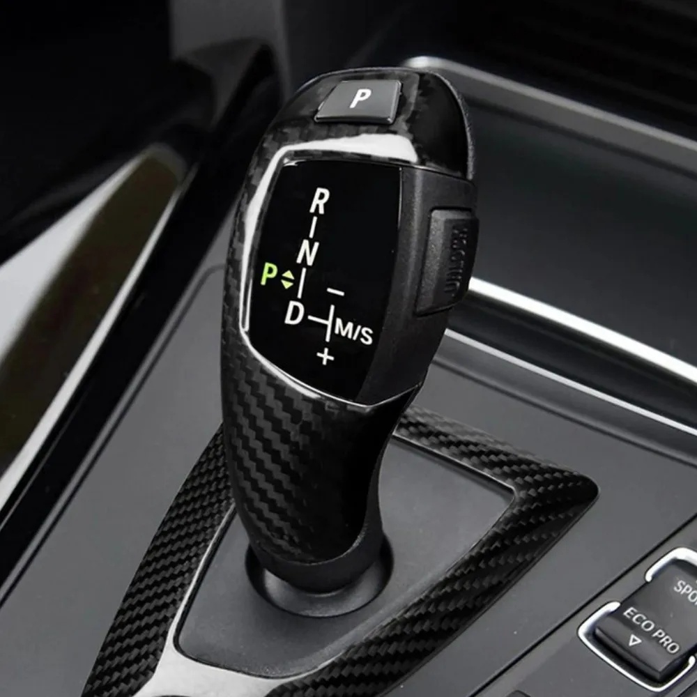 ABS سيارة والعتاد التحول مقبض رئيس غطاء للأكمام ملصق الكسوة صالح لسيارات BMW 1 2 3 4 5 سلسلة X3 X4 X5 X6 F30 F10 F32 F25 F15 F16 #4