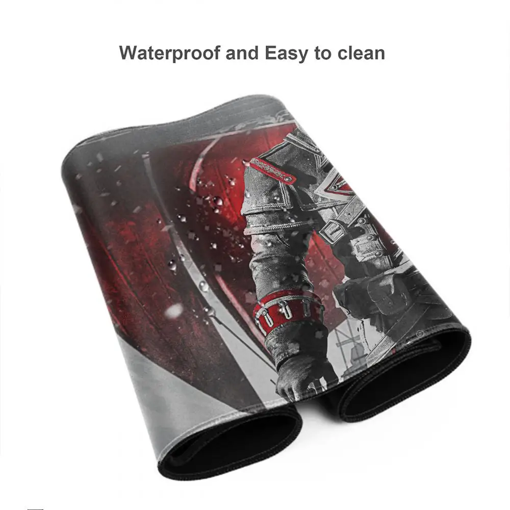 A-Assassin S -Creed Mouse Pad Game Accessories keyboard pad XXL large locking edge 1200X600 mm table mat Gaming mousepad