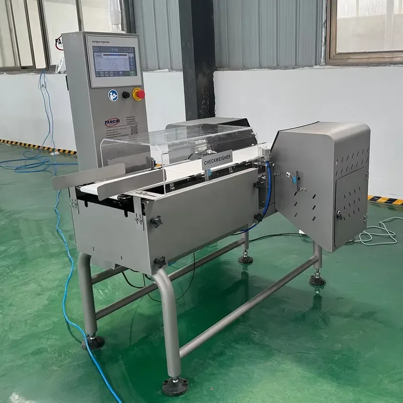 Highly Versatile Checkweigher Solutions in Motion Scales Weighing Online Checkweigher Conveyor Weight Check