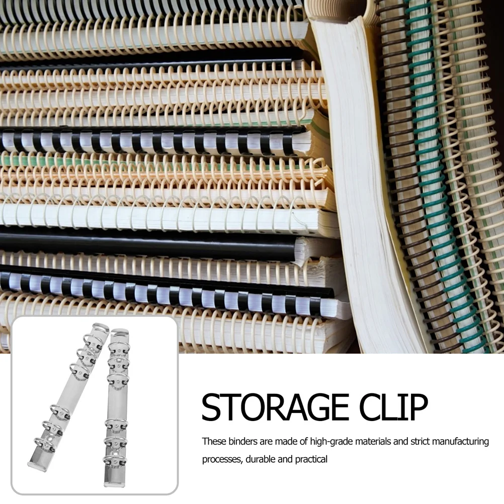 7 قطعة آلية الموثق المعدنية 6 حلقة A6 دفتر أوراق فضفاضة إدراج استبدال مخطط مجلد الموثق خواتم DIY بها بنفسك اكسسوارات #1