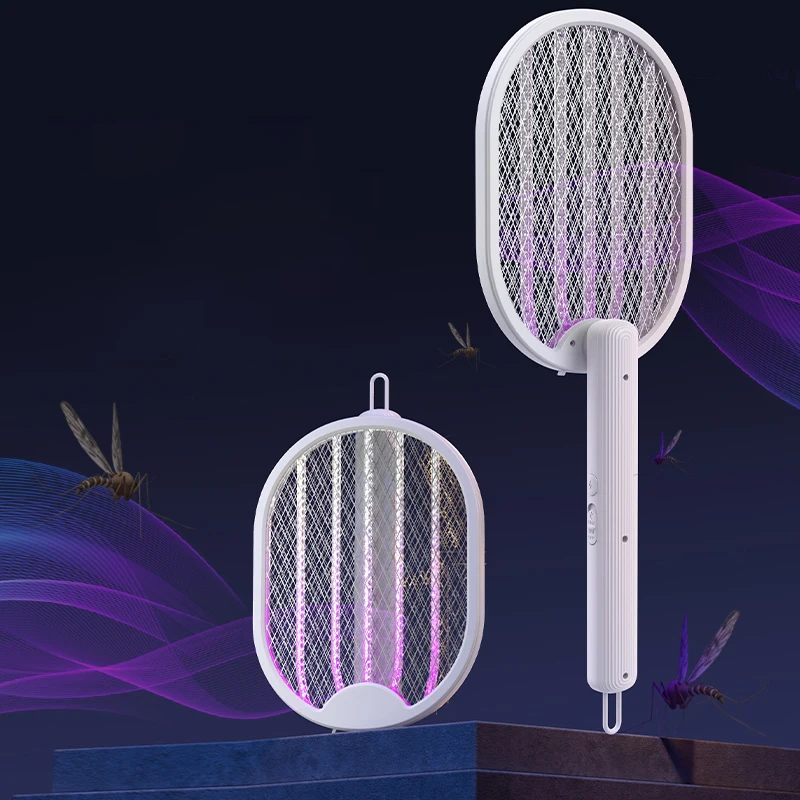 Handheld/Foldable Hanging Multi Purpose Purple Light Mosquito Slayer 180 ° Folding Second Variable Mosquito Lamp