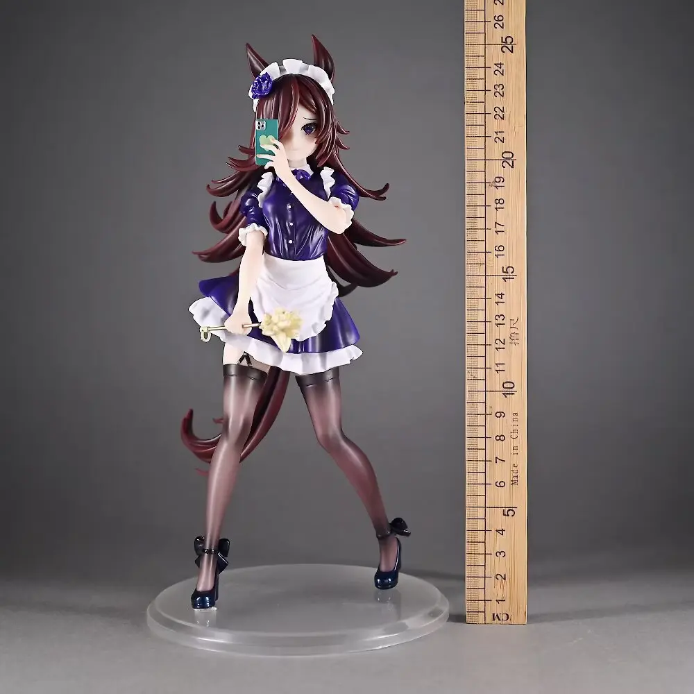 

25 см игра Umamusume: красивая фигурка дерби, рисовые фигурки для душа, коллекция кукол, статуя, украшение для стола, модель игрушки, подарки на день рождения