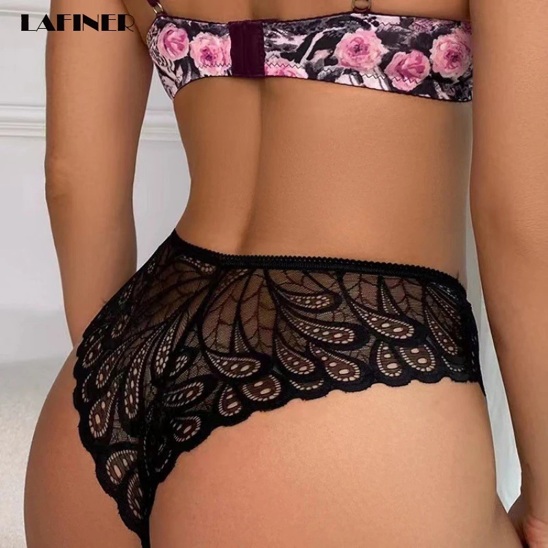 Women\'s Sexy Panties Lace Underwear for Women Tangas Cotton Crotch Panty Lingerie Soft Bragas Mujer Women Lace Panties Encaje