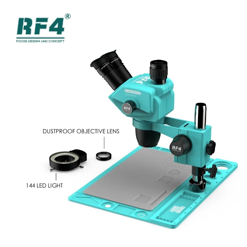 RF4 RF-6565 pro D2 Aluminum Alloy Large Base Nine-Speed Variable
