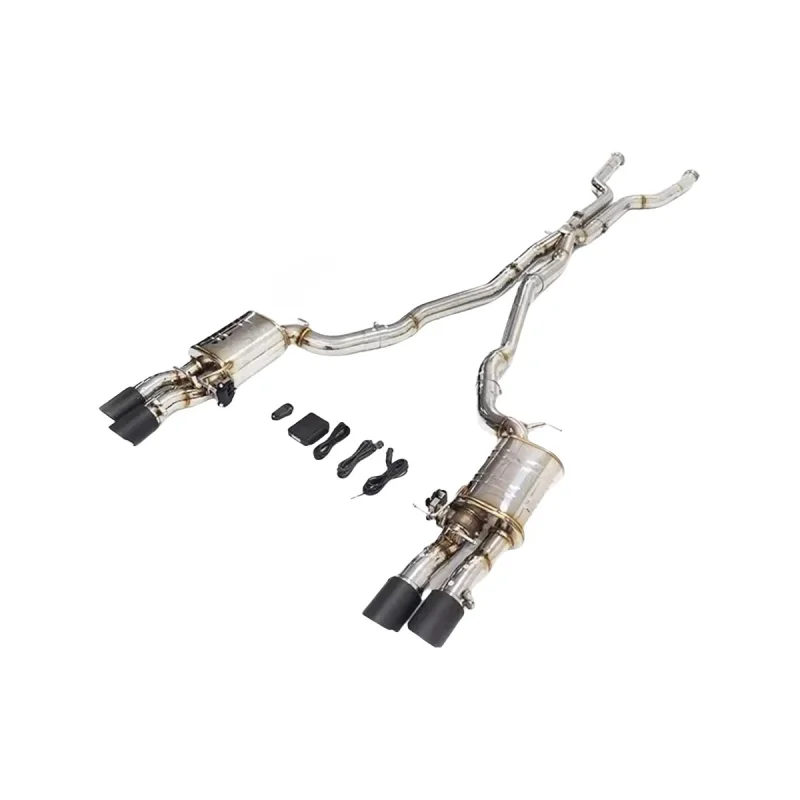 Stainless steel valve exhaust pipe CAT BACK suitable for BMW E63 E64 M6 5.0L2005-2010 exhaust system ss304 exhaust muffler