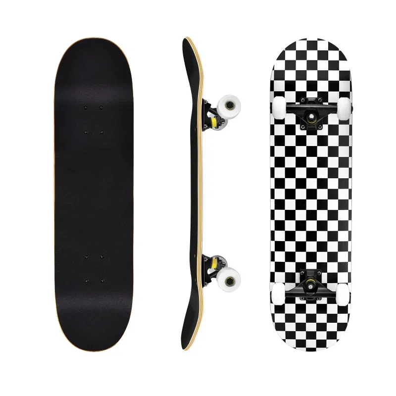 

Board Outdoor Sports Upright Four Wheel Deck Board LongBoard Teenager Four Wheel BrushStreet Children Skateboard Double