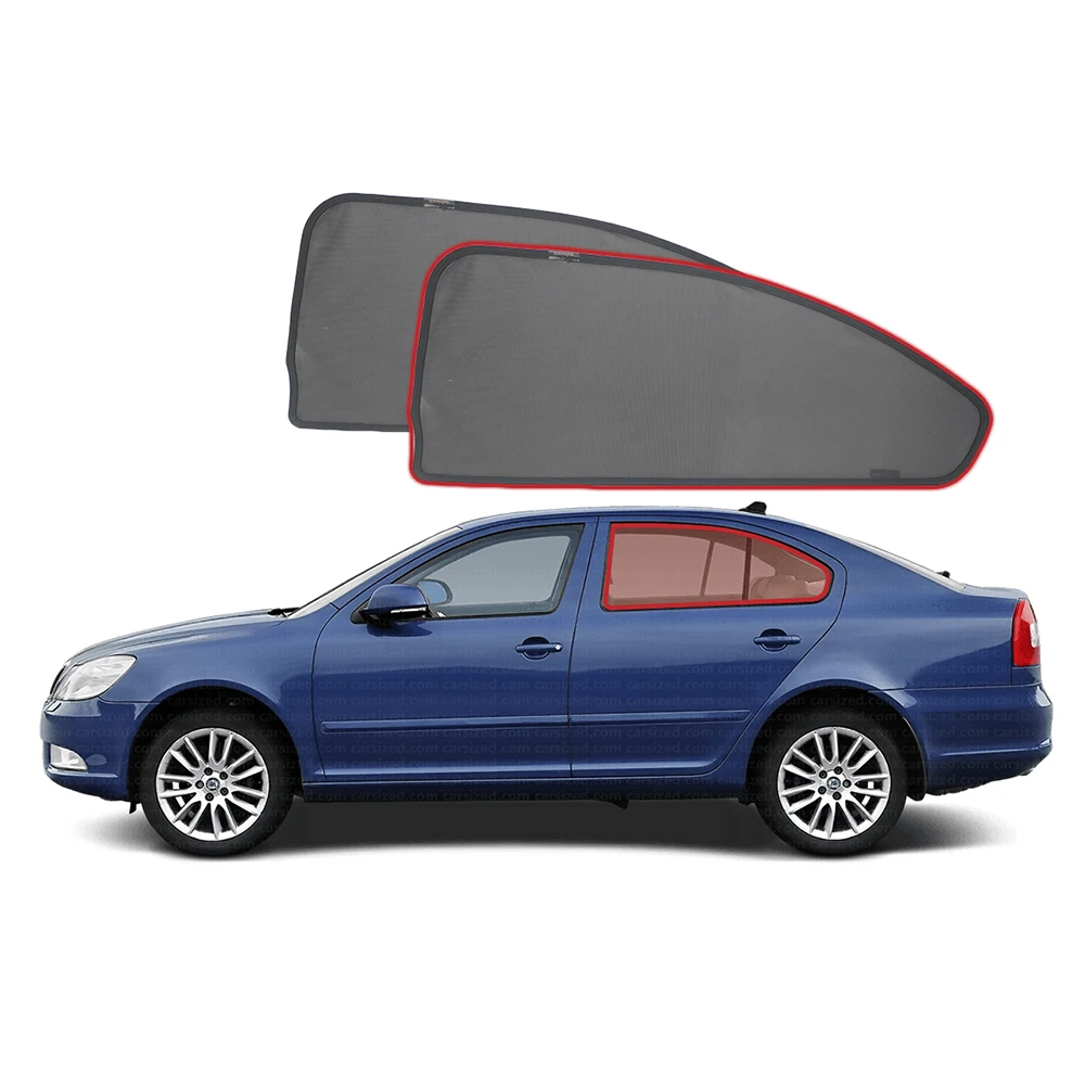 Magnetic Car Sunshade For Skoda Octavia 1Z Liftback 2004-2013 Front Windshield Curtain Rear Side Baby Window Sun Shades Visor