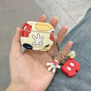 Nytt Graffiti-tecknat Mickey-skal till AirPods Pro2 TPU-skyddsfodral till Airpods 1 2 3 Pro trådlöst Bluetooth-hörlursfodral 10 best sales Mickey airpods - №5