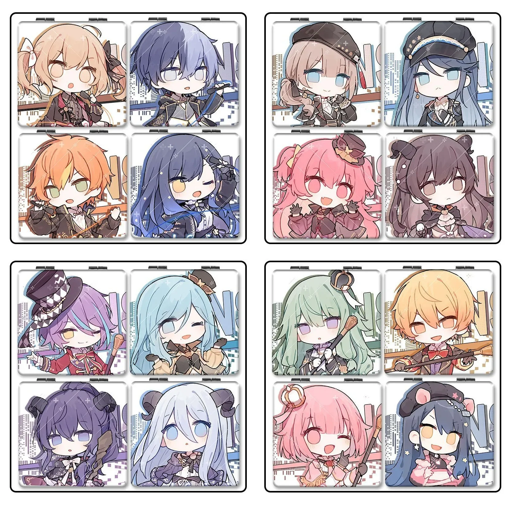 

Аниме Asahina Mafuyu Yoisaki Kanade Shinonome Akito Akiyama Mizuki Kamishiro Rui Feat Fold Make Up Mirror Gift