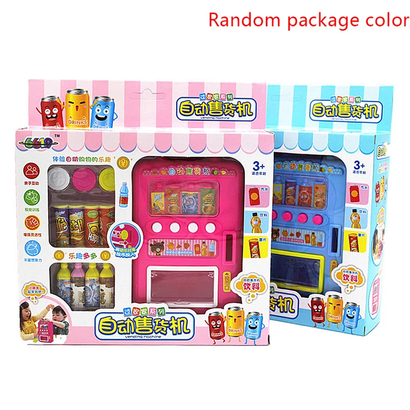 1:12 Dollhouse Miniture Vending Machine Simulation Furniture Food Toys Kits Kitchen Decor Accessories