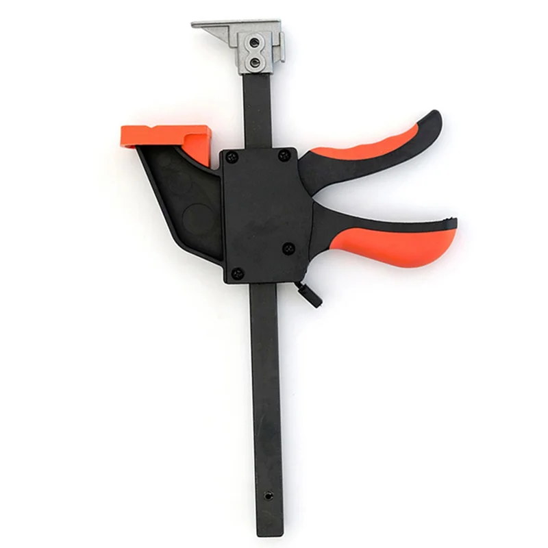 

CQMF-Track Quick Clamps - Secure And Fast Clamping For Track-Saw Tracks, Push-Button Fast Release, Table Saw Quality Cut