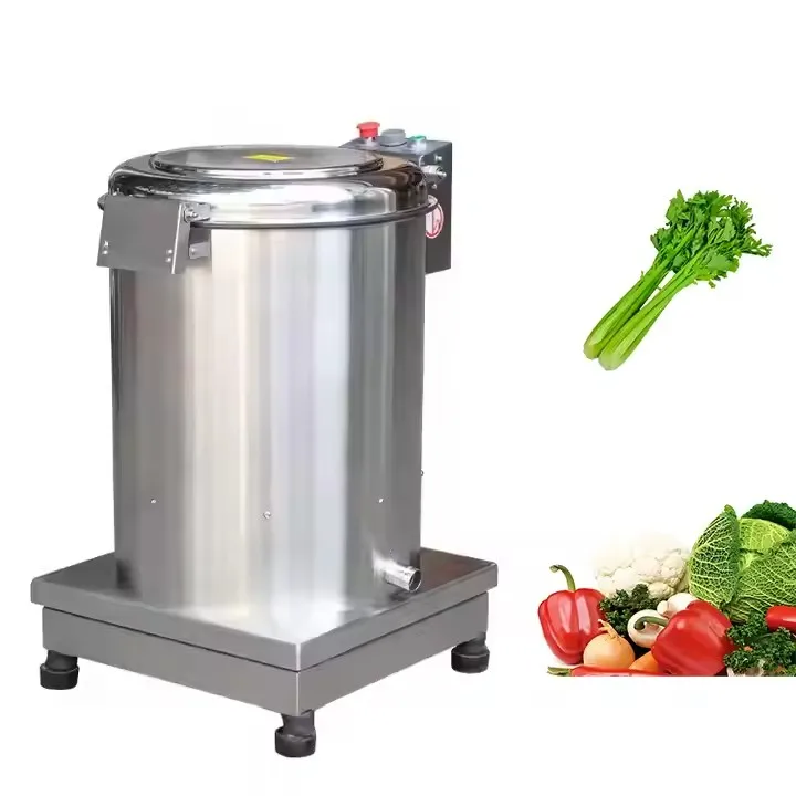 Centrifugal French Fries Lettuce Potato Chips Fruit Food and Vegetable Dewatering Machine Stainless Steel Spin Drying Machinery
