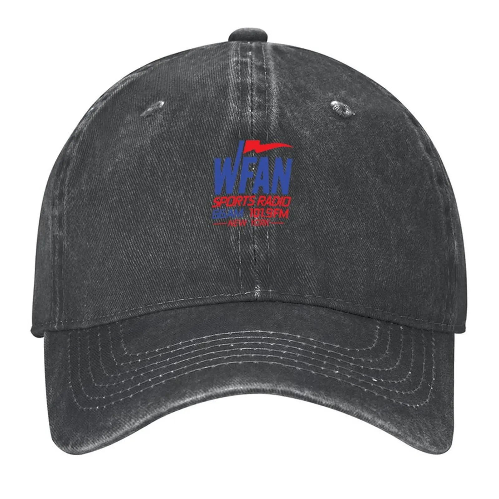

Wfan sports radio New York Classic Baseball Cap New Hat Big Size Hat |-F-| custom Hat Men's Hats Women's