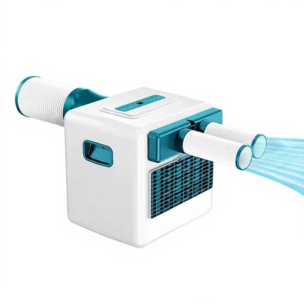 Beach style portable air conditioner, single cooling compressor integrated unit, small household outdoor unit