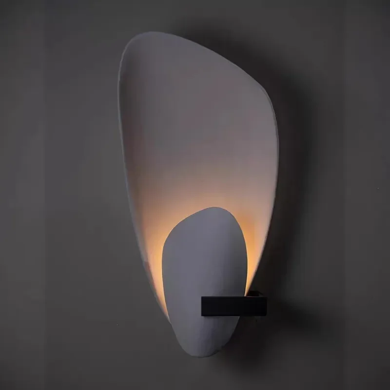 for Simple Modern LED Wall Lamp Post-Modern Modeling Shade for Living Room Background Corridor Bedroom Villa Cross-Border