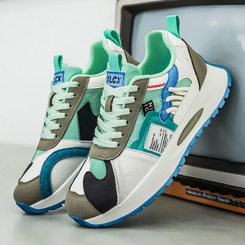 2026 New Men's Casual Shoes Height Increasing Sneakers for Men Meale Running Shoes Outdoor Tennis Training Shoes Tenis Masculino