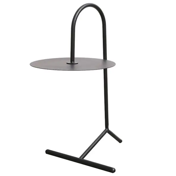 

￥%Side table for living room balcony - simple and modern small side table. Unique ironwork side table for modern sample room.