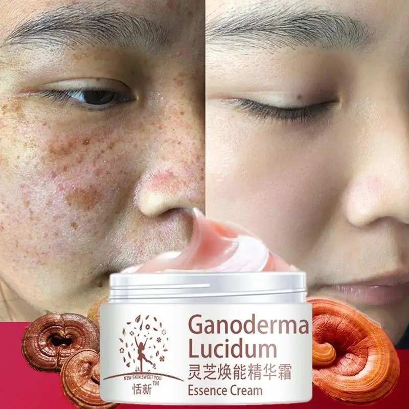 

Ganoderma Face Cream Freckle Remove Repair Facial Moisturizing Brightening Cream Lucidum Anti-aging Cream