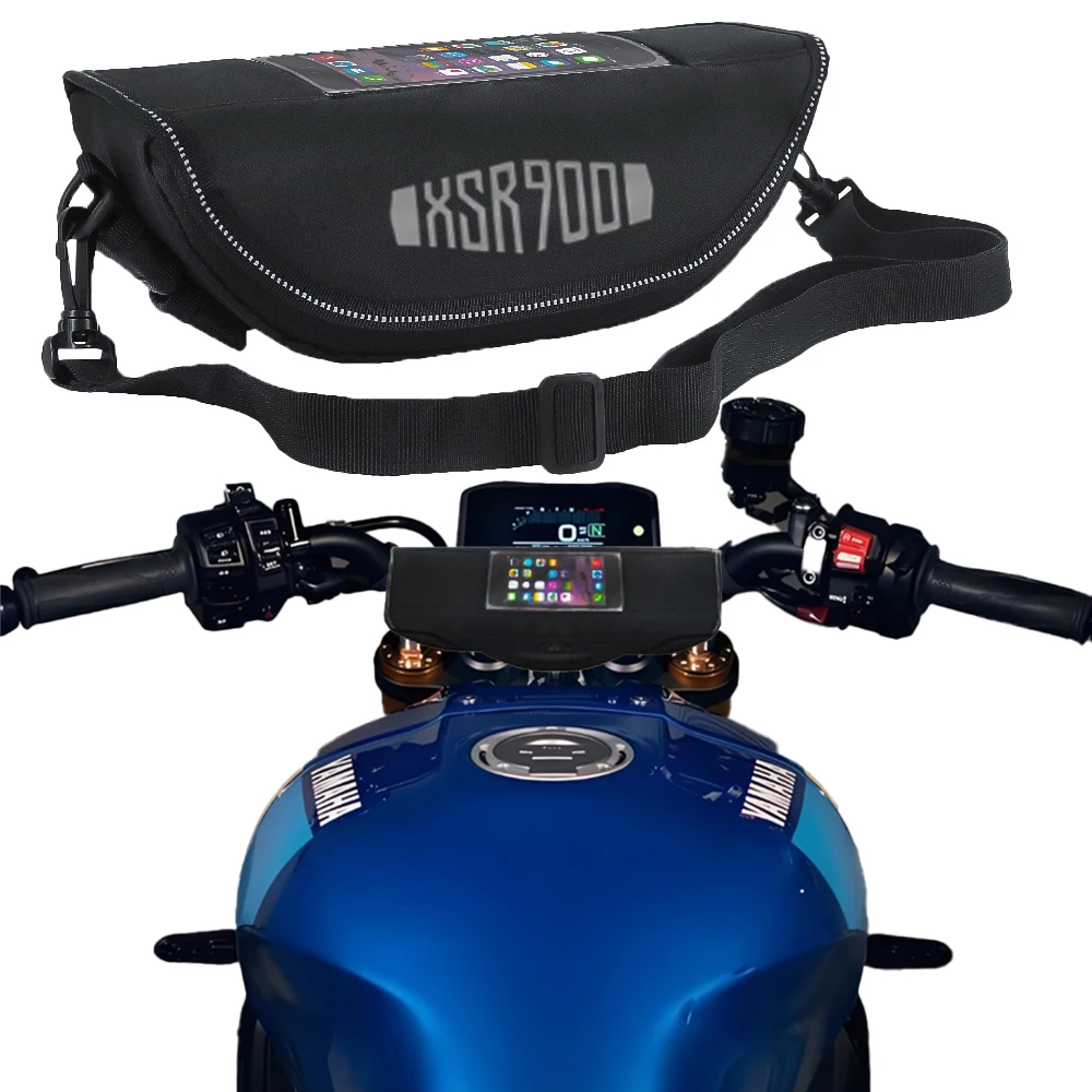 For YAMAHA XSR900 XSR900 Motorcycle faucet bag storage travel bag mobile phone waterproof bag handle tool bag