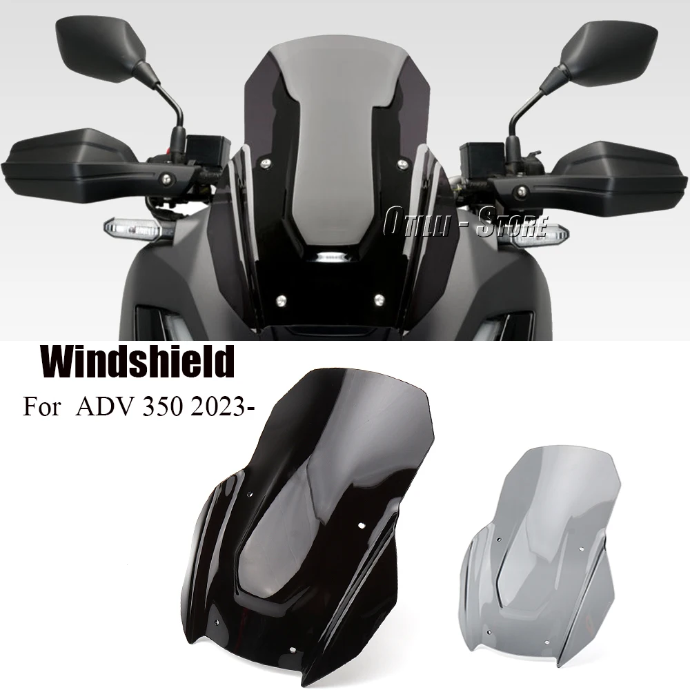 

For Honda ADV 350 Adv350 ADV350 adv350 2022 2023 Windshield Windscreen Wind Shield Screen Deflector Spoiler Protector