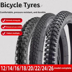 1pc Bicycle tires 12/14/16/18/20/22/24/26 X 1.75/1.95/2.125/2.4 Children's bicycle folding bike, Bmx, road, mountain bike tires