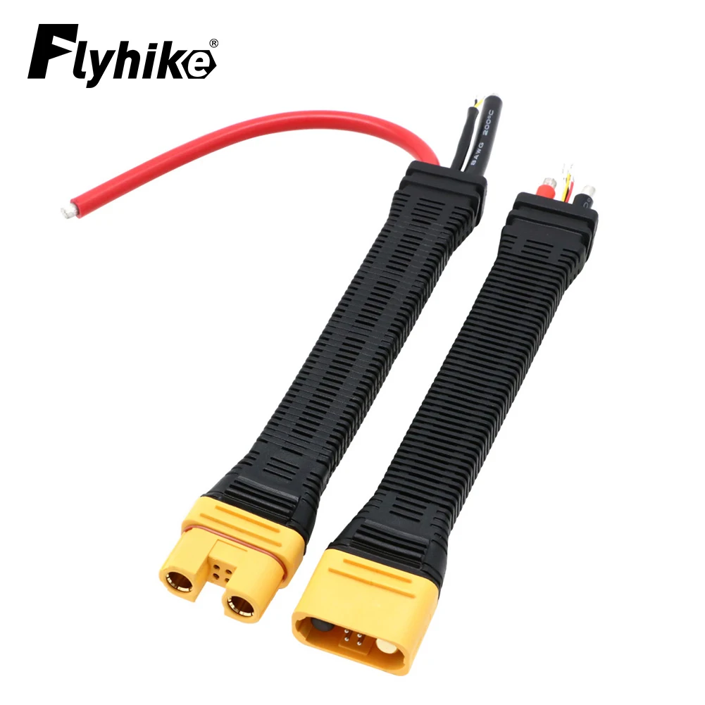 Amass AS150U Connector Plug Brand New Anti-flame with Signal Pin Waterproof Ring Plug Long Wrap Silicone Cord Protective Sleeve