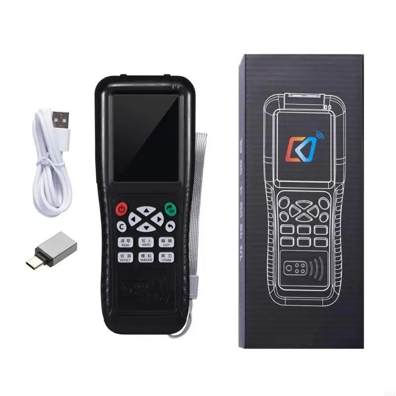 

B0KF Programmer RFID Clone Control Card Duplicator Encryption Decoding Reader Crack Writer Copy for Key X100 Smartchip Replic