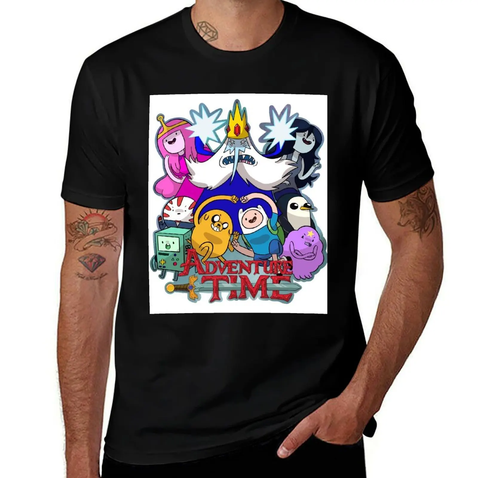

Adventure Time! T-Shirt man t shirt heavy cotton t shirt personalised