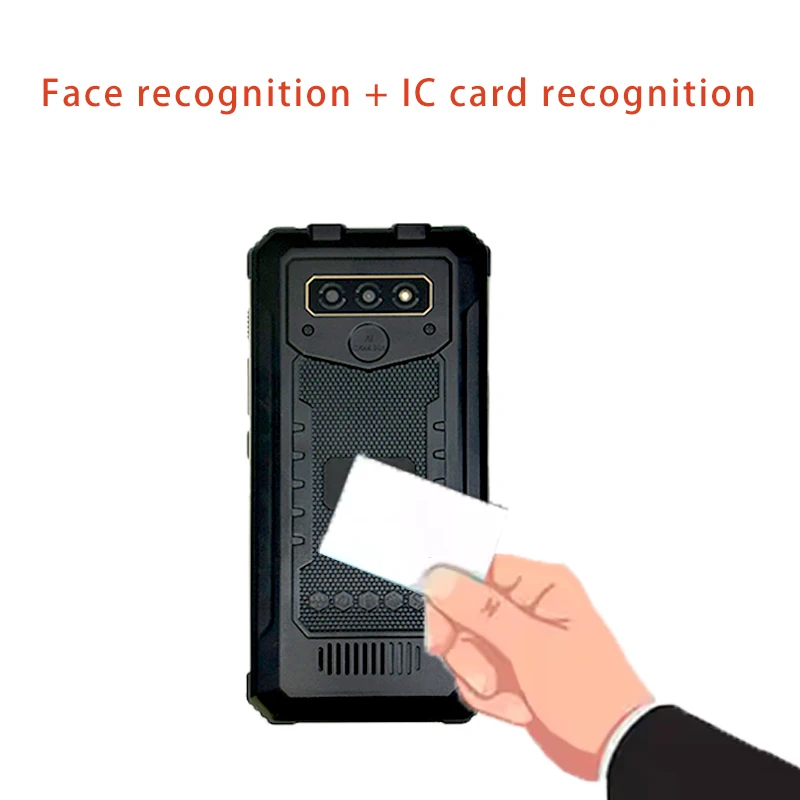 Access Control  Terminal Waterproof Biometric Face IC Card Recognition with WiFi Bluetooth