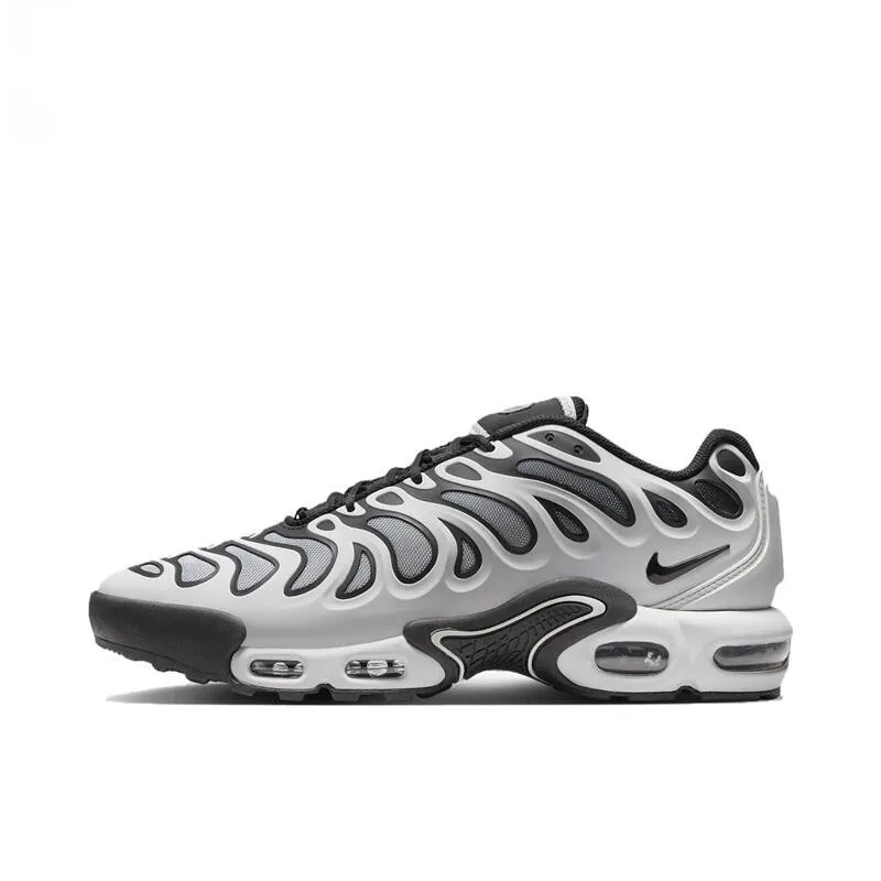 Nike Air Max Plus TN Trend Men's Running Shoes Grey Black Anti-Slip Cushioning for Men Outdoor Sports Sneakers Men TN