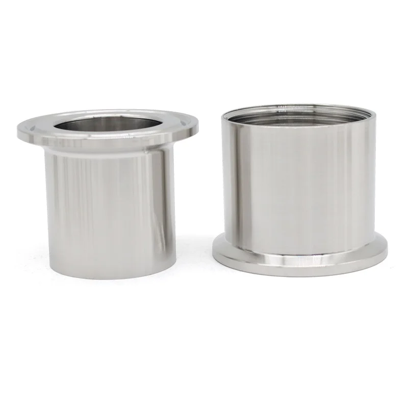 1/2 "-2" (DN8-DN50) BSPT Фитинг с внутренней резьбой SS304/SS316L Переходник с тройным зажимом из нержавеющей стали санитарного класса
