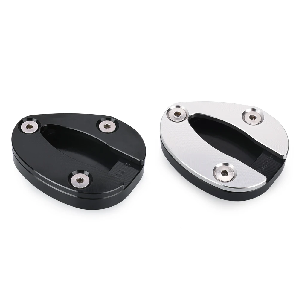 For 990 Superduke Super Duke 990R Motorcycle Accessories Aluminum Kickstand Extender Foot Side Stand Extension Pad Plate Parts