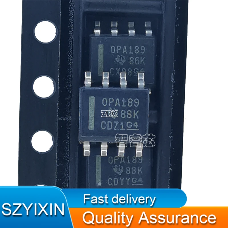 5Pcs/Lot New Original OPA189IDR OPA189 SOP8 Operational Amplifier IC professional BOM table with single  In Stock